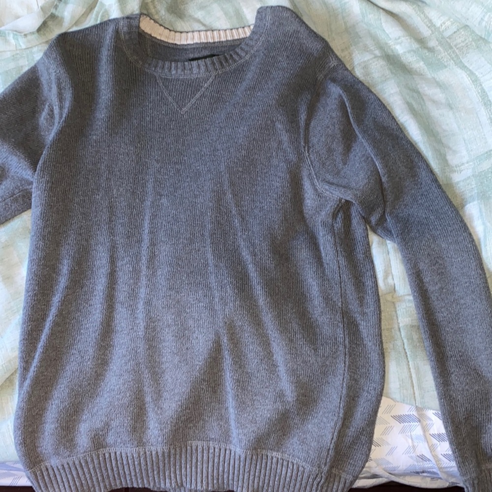 Eddie Bauer grey sweater